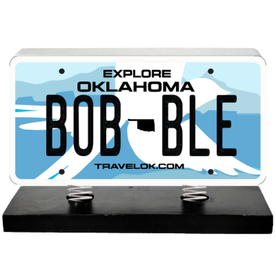 License Plate Bobbles