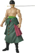 One Piece Roronoa Zoro Three Sword Style Anime Heroes Action Figure