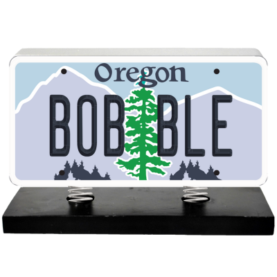License Plate Bobbles