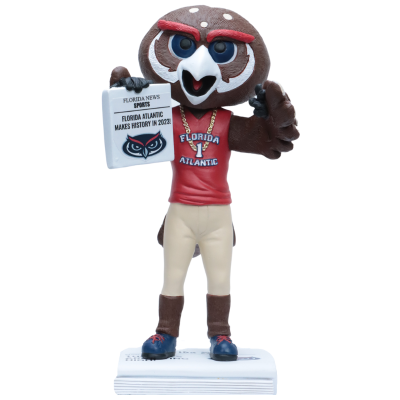 Florida Atlantic Owls 2023 Commemorative Bobbleheads