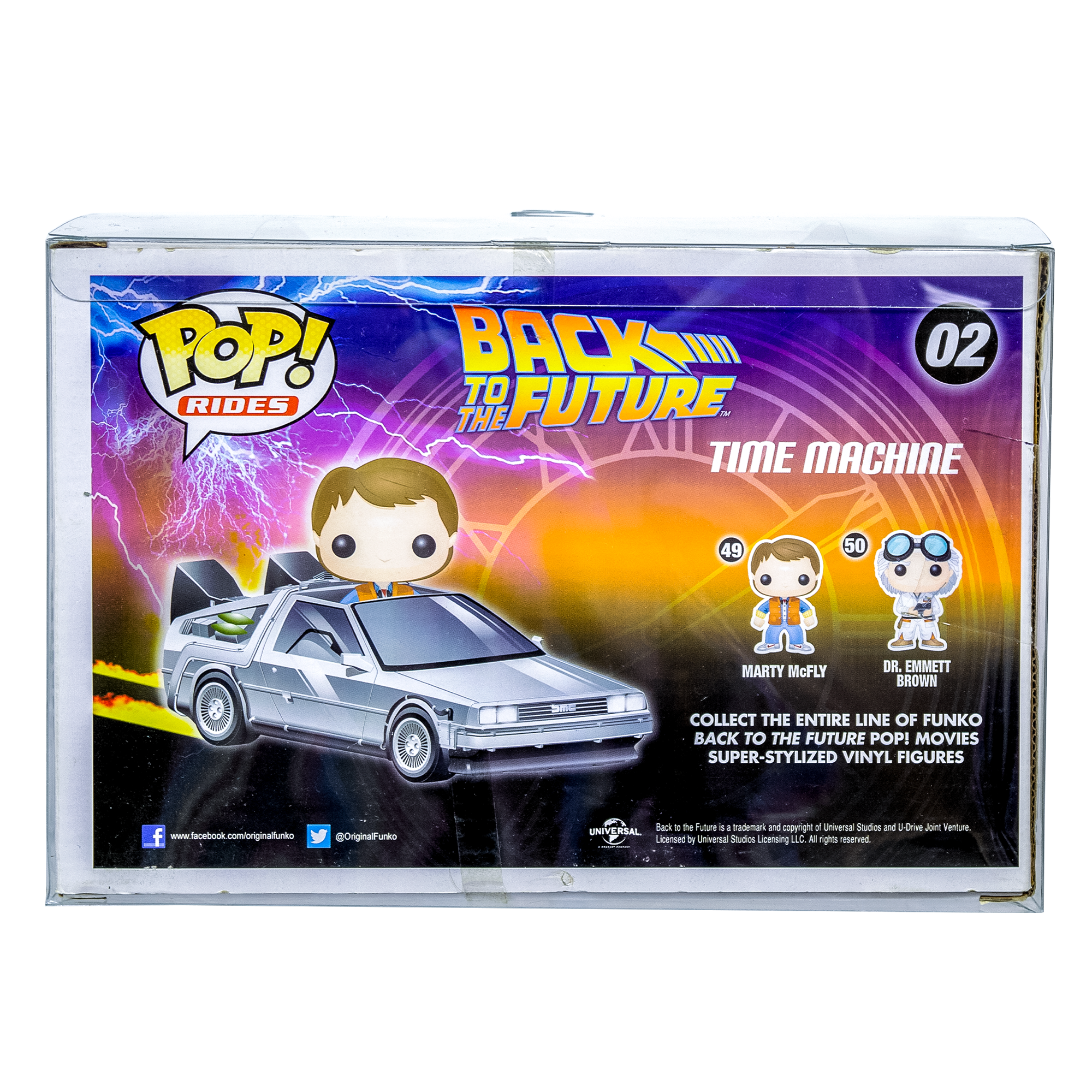 Batmobile/Time Machine PopShield Protectors