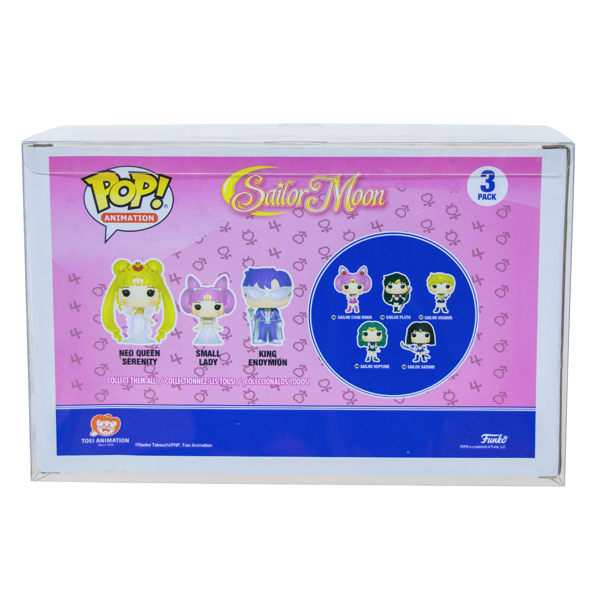 3-Pack Sailor Moon PopShield Protectors
