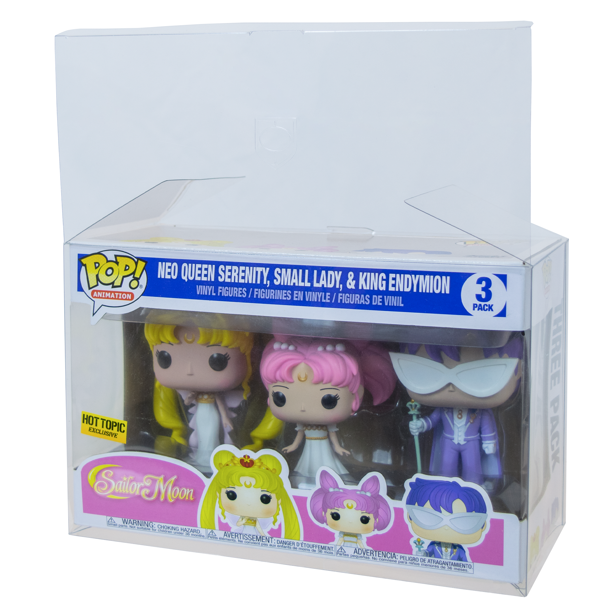 3-Pack Sailor Moon PopShield Protectors