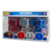 Superman: Justice League Chrome 3-Pack PopShield Protector