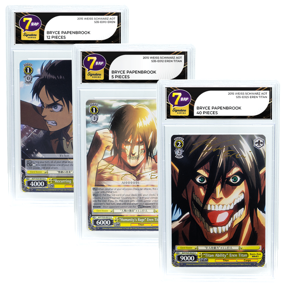 Signature Series Bryce Papenbrook - Eren Jaeger (Attack on Titan)