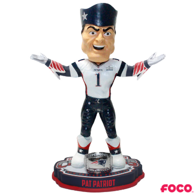 New England Patriots Super Bowl LIII 53 Bobbleheads