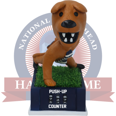 The Nittany Lion Penn State Nittany Lions Mascot Push-Up Counter Bobblehead