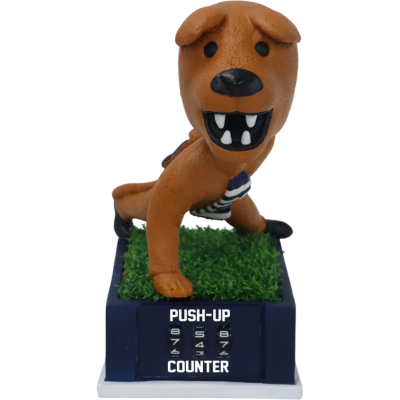 The Nittany Lion Penn State Nittany Lions Mascot Push-Up Counter Bobblehead