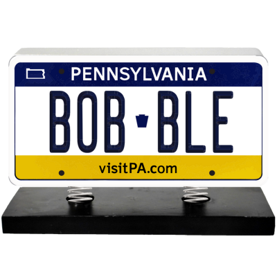 License Plate Bobbles