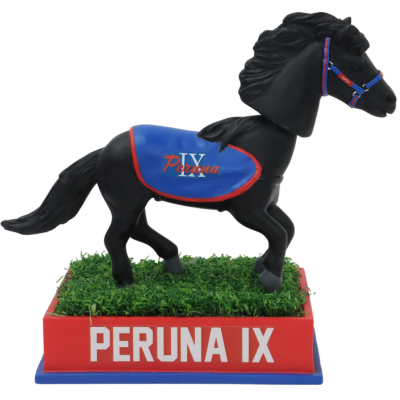 Peruna IX SMU Mustangs Live Mascot Bobblehead (Presale)