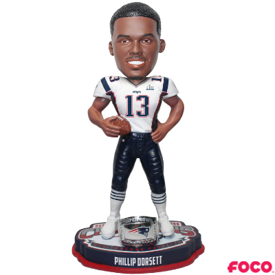 New England Patriots Super Bowl LIII 53 Bobbleheads