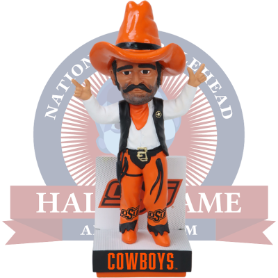 Pistol Pete Oklahoma State Cowboys Mascot Bobblehead
