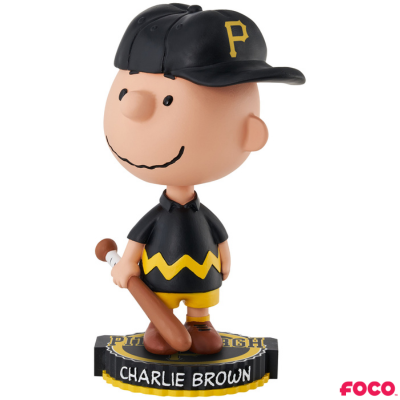 Charlie Brown Peanuts Bighead MLB Bobbleheads