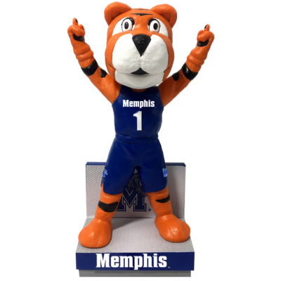 Pouncer the Tiger Memphis Tigers Mascot Bobbleheads