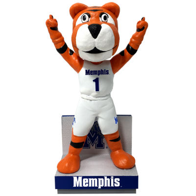 Pouncer the Tiger Memphis Tigers Mascot Bobbleheads