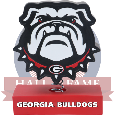 Georgia Bulldogs Dog Bobble Logo (Presale)