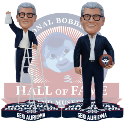 Geno Auriemma UConn Huskies 2025 NCAA Women's Basketball National Champions Bobbleheads (Presale)