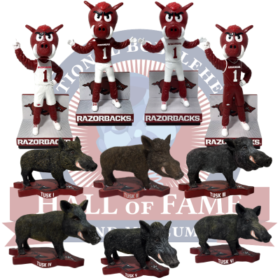 Arkansas Razorbacks Mascot Bobbleheads