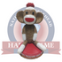 Sock Monkey Bobblehead