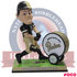 Purdue Pete World's Largest Drum Bobblehead