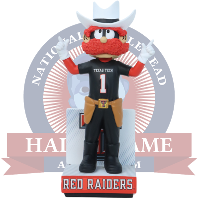 Raider Red Texas Tech Red Raiders Mascot Bobblehead