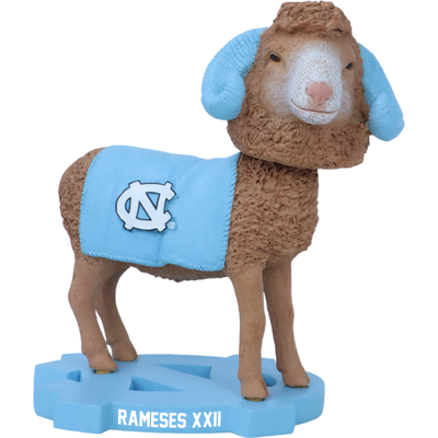 Rameses XXII North Carolina Tar Heels Live Ram Bobblehead