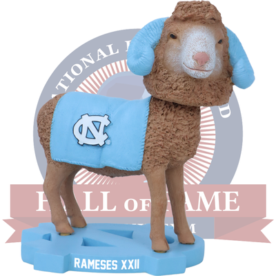 Rameses XXII North Carolina Tar Heels Live Ram Bobblehead