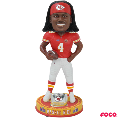 Kansas City Chiefs Super Bowl LVIII 58 Champions Bobbleheads