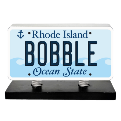 License Plate Bobbles
