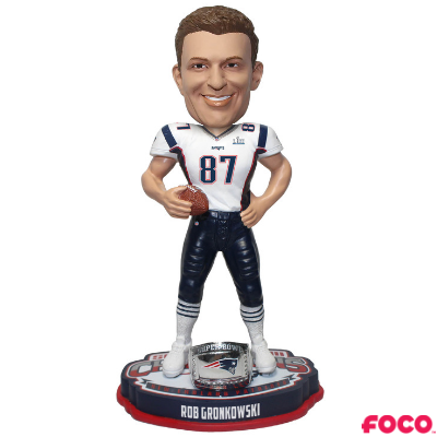 New England Patriots Super Bowl LIII 53 Bobbleheads