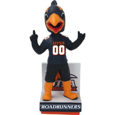 Rowdy the Roadrunner UTSA Roadrunners Mascot Bobblehead