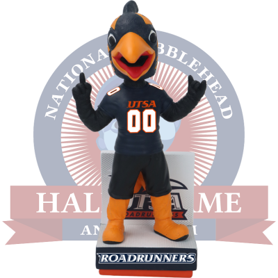 Rowdy the Roadrunner UTSA Roadrunners Mascot Bobblehead
