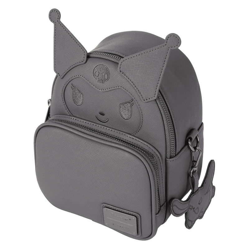 Loungefly Sanrio Kuromi Monochrome Cosplay Convertible Mini Backpack & Crossbody Bag