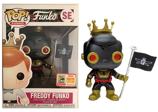 Robot Freddy Funko (Black, Space Robot) SE 2018 SDCC Exclusive /5000 Made