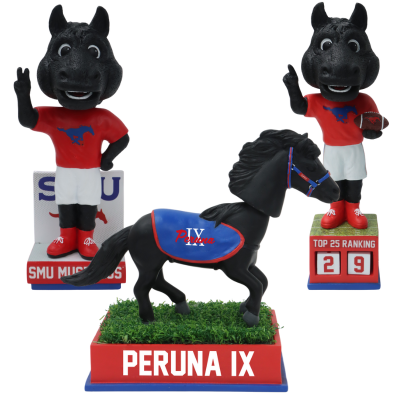 SMU Mustangs Mascot Bobbleheads (Presale)