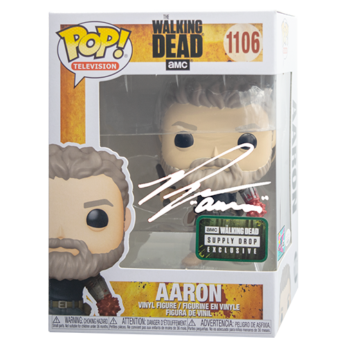 Signature Series Ross Marquand Signed Pop - Aaron (The Walking Dead)