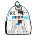 Loungefly Star Wars: The Power of the Force R2-D2 Astromech Droid Light Up Mini Backpack