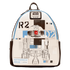 Loungefly Star Wars: The Power of the Force R2-D2 Astromech Droid Light Up Mini Backpack
