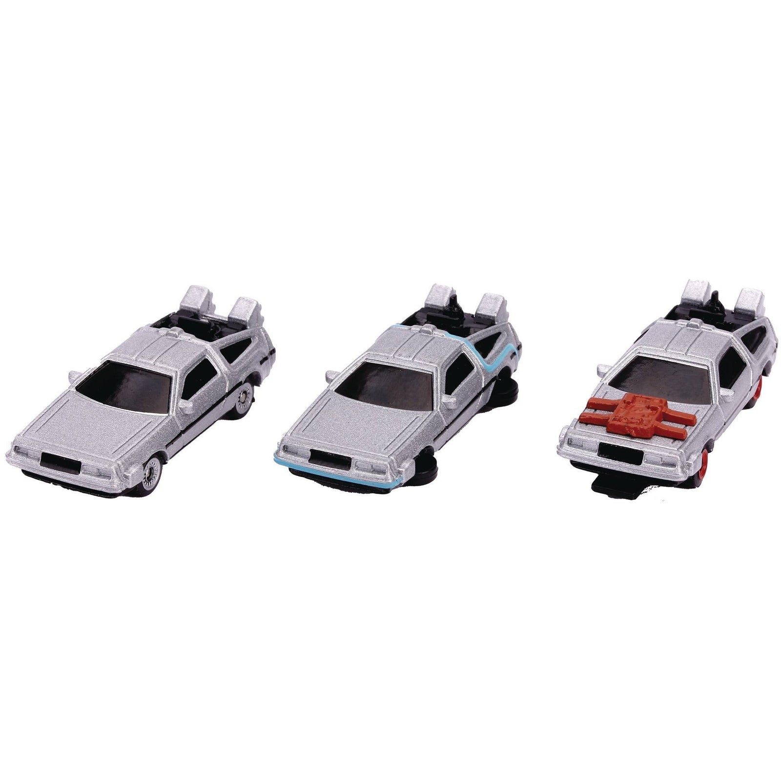 Back to the Future Trilogy die-cast 1⅔-inch Nano 