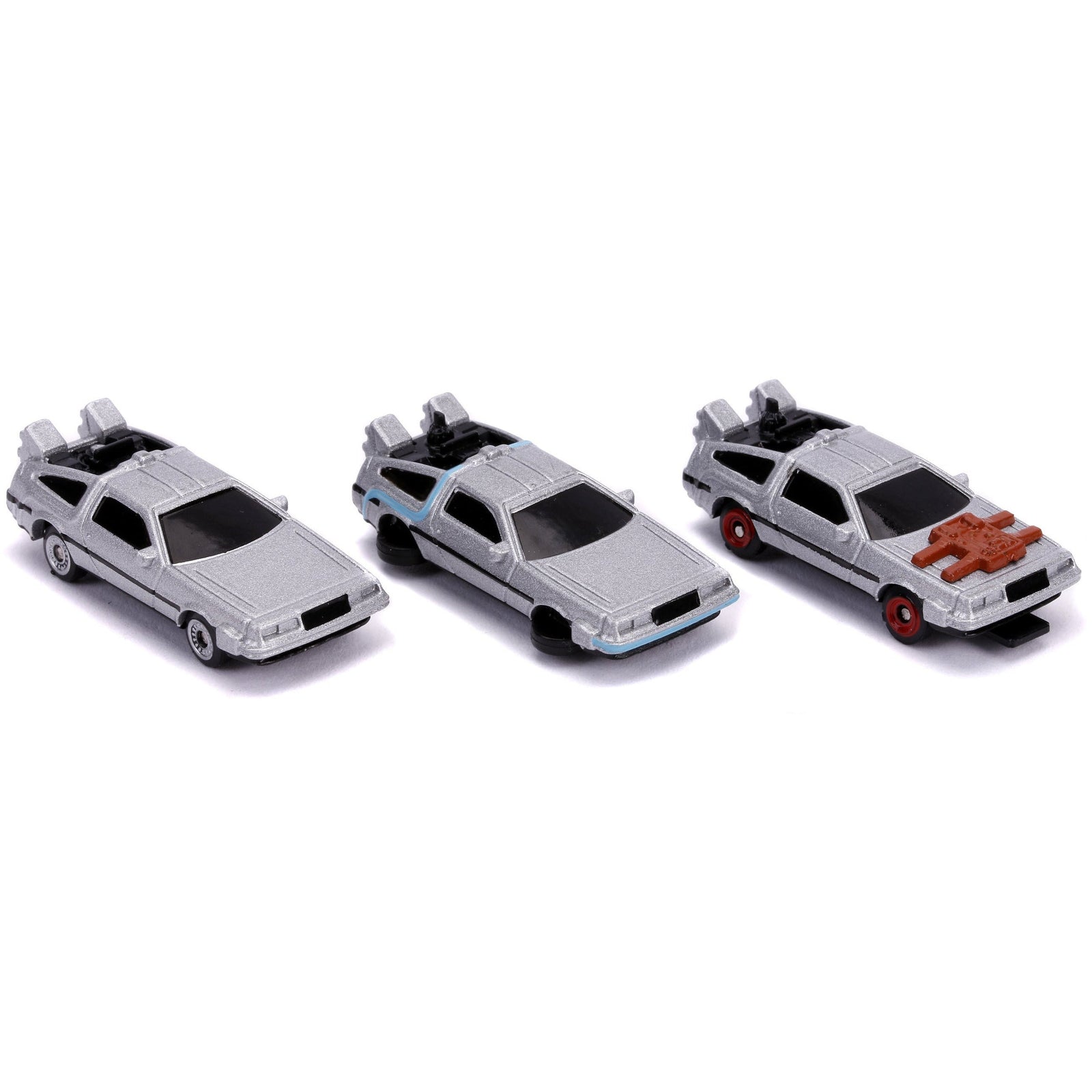 Back to the Future Trilogy die-cast 1⅔-inch Nano 