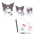 Sanrio Kuromi 3 Piece Sticker Decal Set
