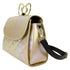Sanrio Hello Kitty 50th Anniversary Gold Embossed Crossbody Purse by Loungefly