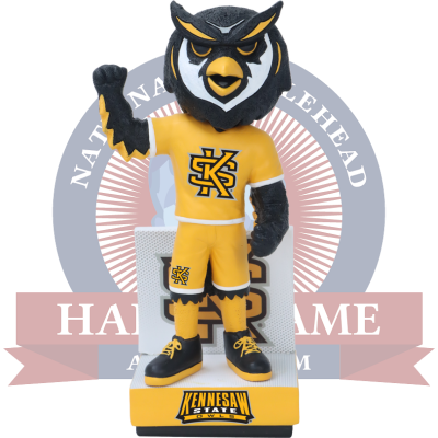Scrappy the Owl Kennesaw State Owls Mascot Bobblehead