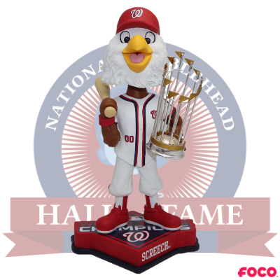 Washington Nationals 2019 World Series Champions Bobbleheads