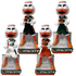 Sebastian the Ibis Miami Hurricanes Fight Song Mascot Bobbleheads