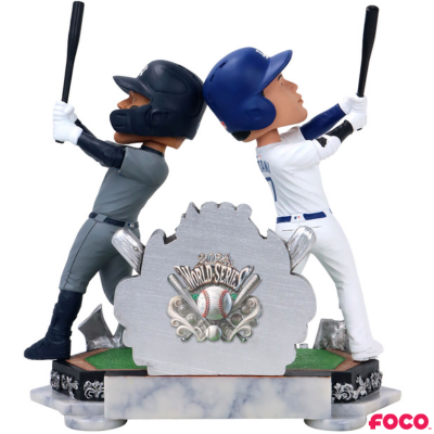 Shohei Ohtani & Aaron Judge Los Angeles Dodgers & New York Yankees 2024 World Series Dual Battle Bobblehead