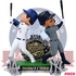 Shohei Ohtani & Aaron Judge Los Angeles Dodgers & New York Yankees 2024 World Series Dual Battle Bobblehead