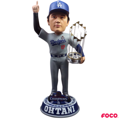 Los Angeles Dodgers 2024 World Series Champions Bobbleheads