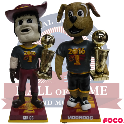 Cleveland Cavaliers 2016 NBA Champions Mascot Bobbleheads