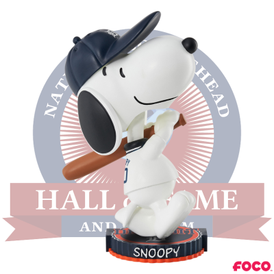 Snoopy Peanuts Bighead MLB Bobbleheads